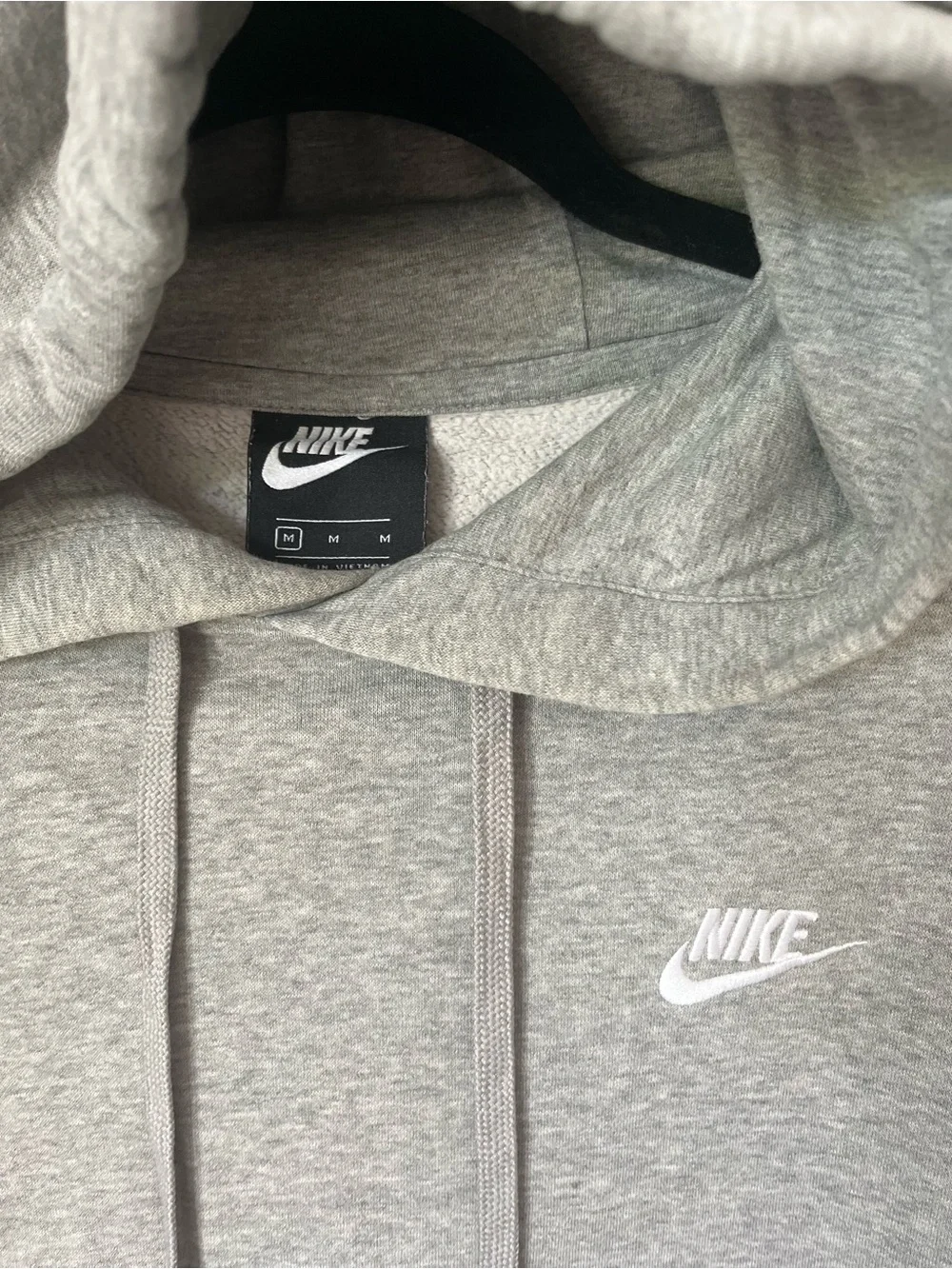 Nike Sportswear Club Fleece Gray Pullover Hoodie Men’s Medium